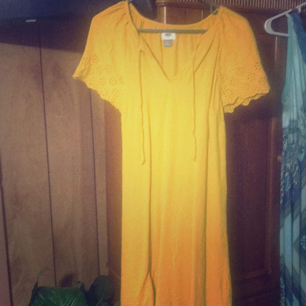 Old Navy Mustard Dress